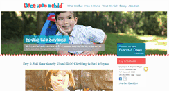 Desktop Screenshot of onceuponachildfortwayne.com