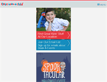 Tablet Screenshot of onceuponachildfortwayne.com